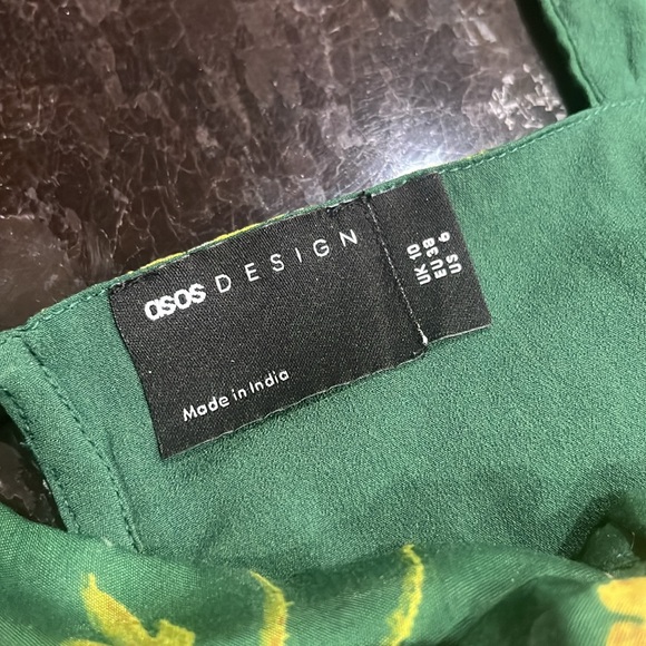 Floral Green Dress ASOS Design - Picture 5 of 5